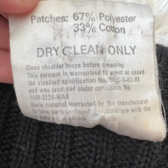 Bricade Quartermasters LLC The Woolly Pully Sweater Size 40 - Picture 5 of 8